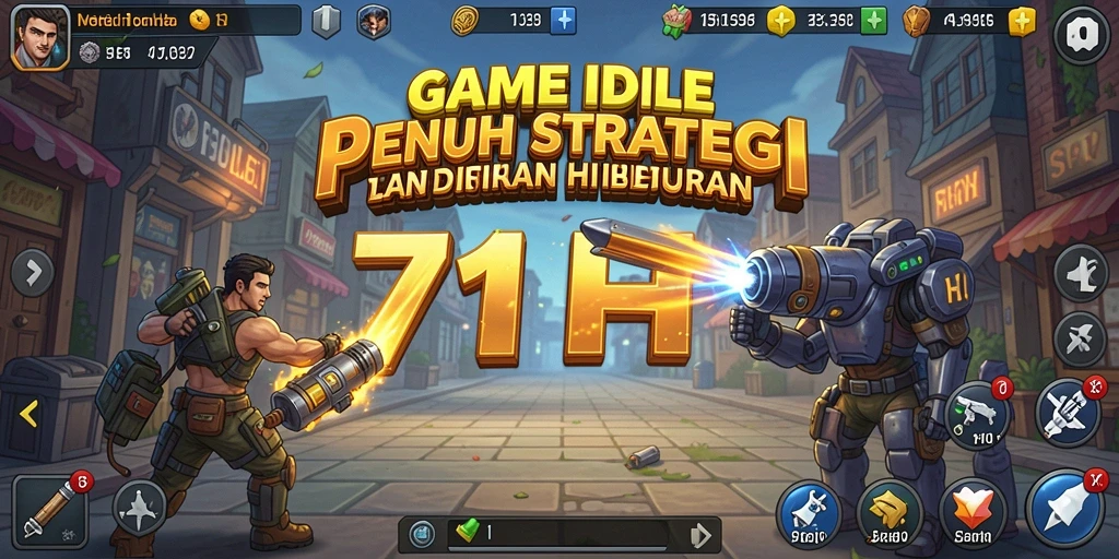 Tampilan screenshot gameplay 71H saat bermain game Idle.