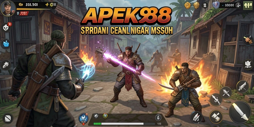 Tampilan gameplay APEK88 yang mendebarkan dan menantang.