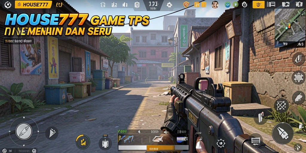 Tampilan gameplay seru dan penuh aksi dari HOUSE777.