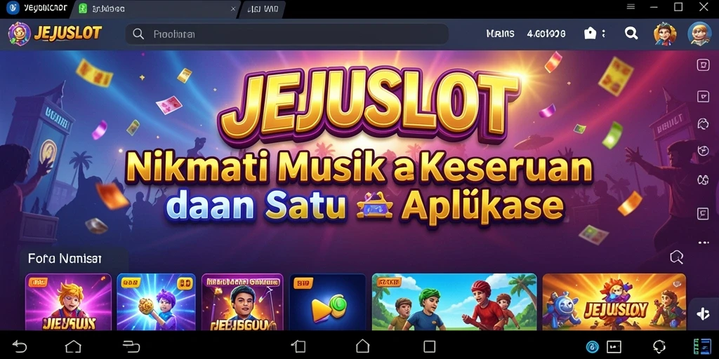 Tampilan gameplay seru dan interaktif di JEJUSLOT.