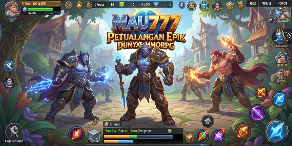 Tampilan gameplay MAU777 yang menyenangkan dan mendebarkan dalam dunia MMORPG.