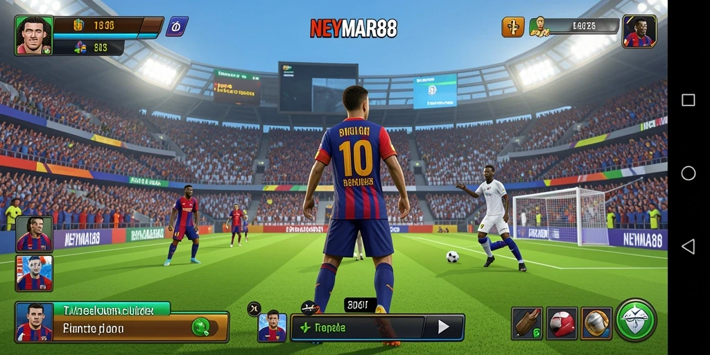 Tampilan gameplay menarik di NEYMAR88 yang penuh tantangan.