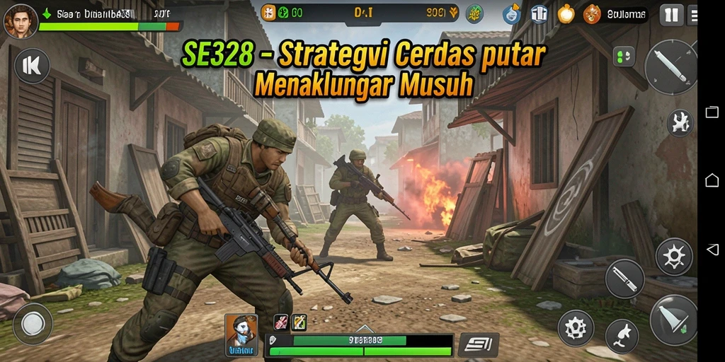Gameplay strategis SE328 yang menegangkan dan seru.