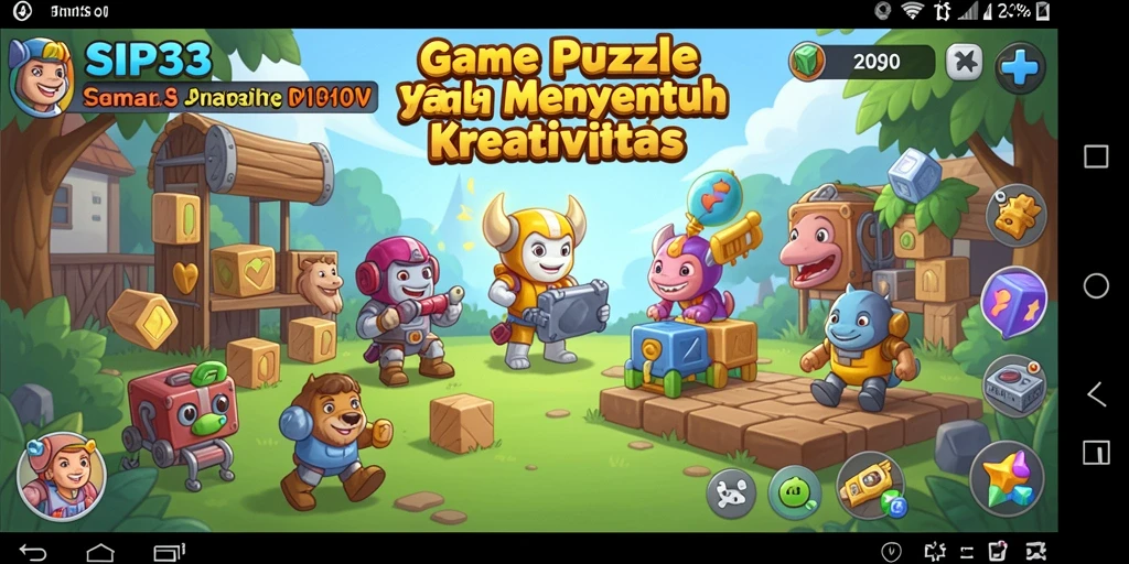 Tangkapan layar menampilkan gameplay menantang dari SIP33.